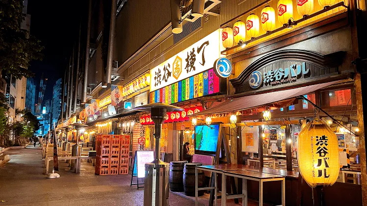 Harmonica Yokocho is a maze-like district of narrow alleyways lined with small shops, vibrant restaurants, and bars illuminated by bright and flashy neon lights