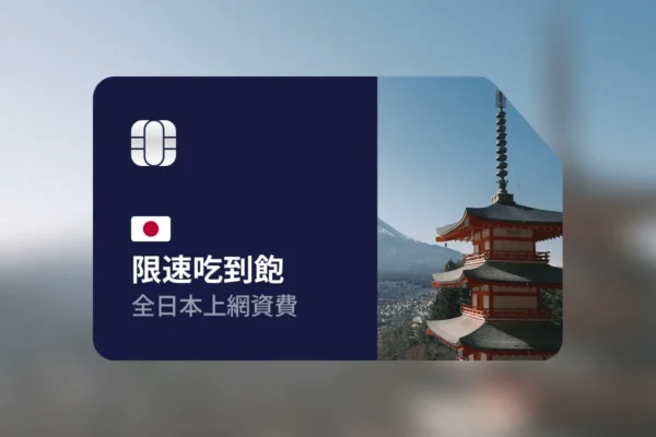 eSIM 日本降速吃到飽